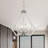 Buckeys 3 - Light Dimmable Geometric Chandelier-1046231297