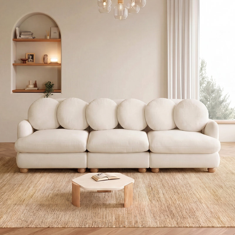Canapé d'angle modulaire confortable