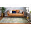 Tapis contemporain Endel couleur mousse-741846358