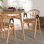 Bali & Pari Berga Modern Bohemian Natural Brown Rattan Counter Stool