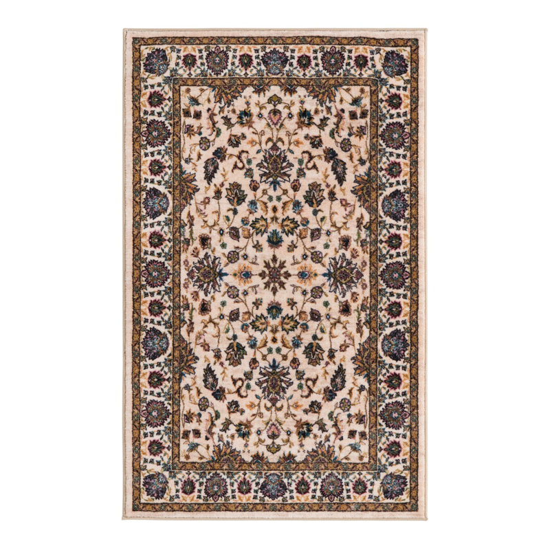 Oriental Indoor Rug, Rectangle 3'3" x 5'3"