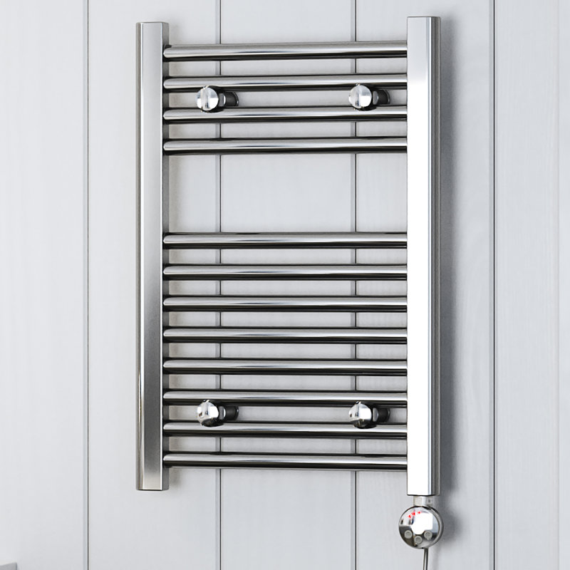 Leo (wih MEG) Adjustable Temperature Electric Towel Rail, 600cm H x 40cm W x 90cm D