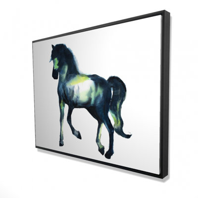 Elegant Horse Print On Canvas