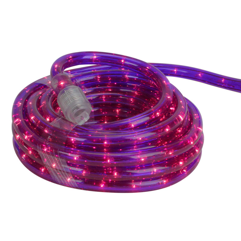 Guirlande lumineuse de Noël 18 po, Mauve