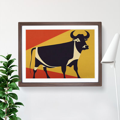 Cow Abstract Vol.3 - Single Picture Frame Print