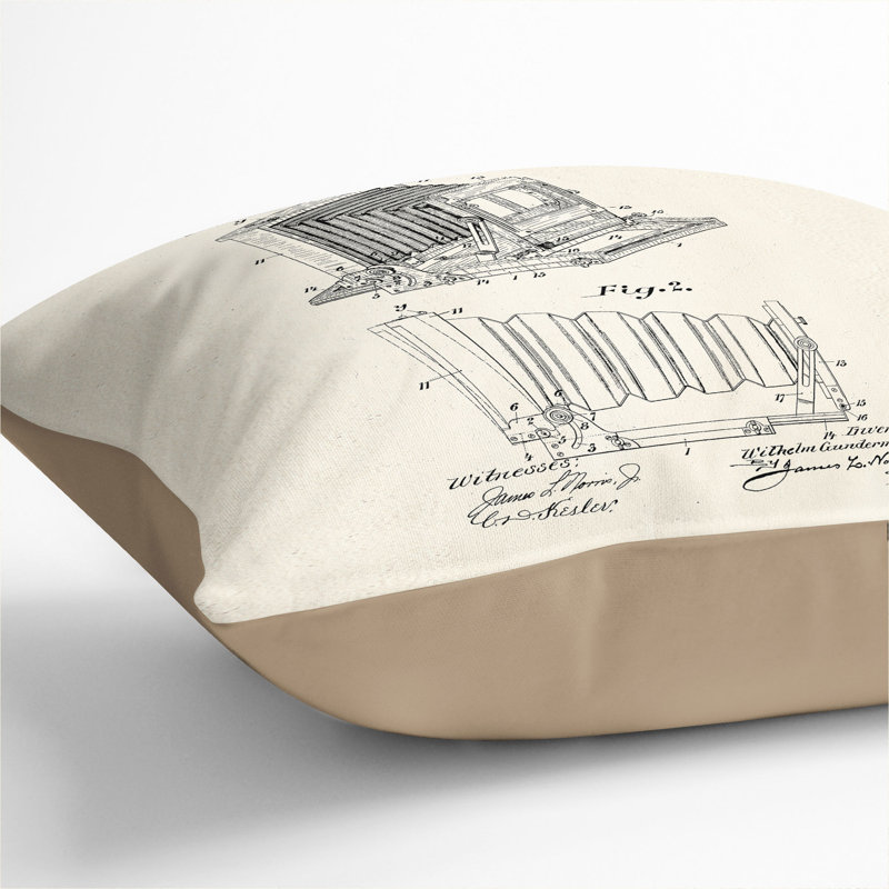 Square Cushion, 55cm H x 55cm W x 20cm D, Stone