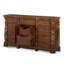 Commode en bois 76 "avec tiroirs et armoires Villa Valencia