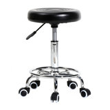Adjustable Height Ergonomic Lab Stool with Wheels