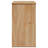 vidaXL Bathroom Wall Cabinet Honey Solid Pine Wood, Engineered Wood