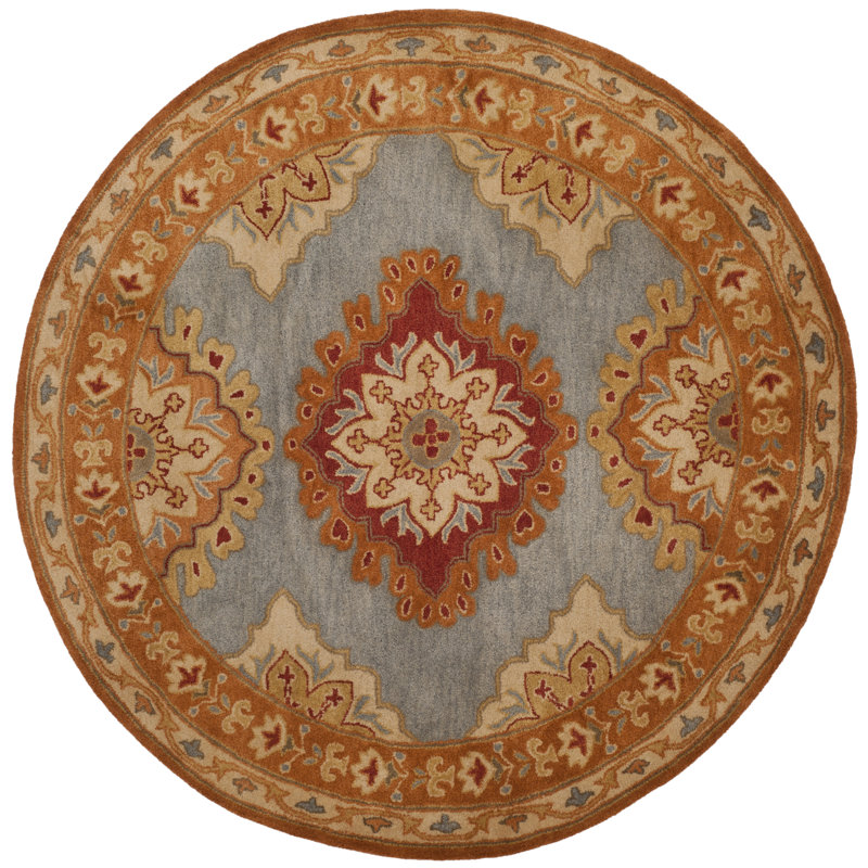 Cranmore Hand Tufted Wool Oriental Rug, Round 8'