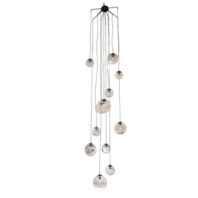 41" Wide Bola 12 Light Cascading Pendant