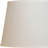 White Rounded Empire Slanted Linen Lampshade-124434656-124434658