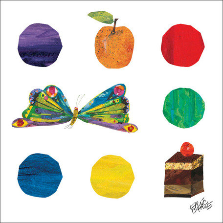 Art sur toile papillon et points Mcintosh