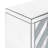 M Shape Design Storage Cabinet