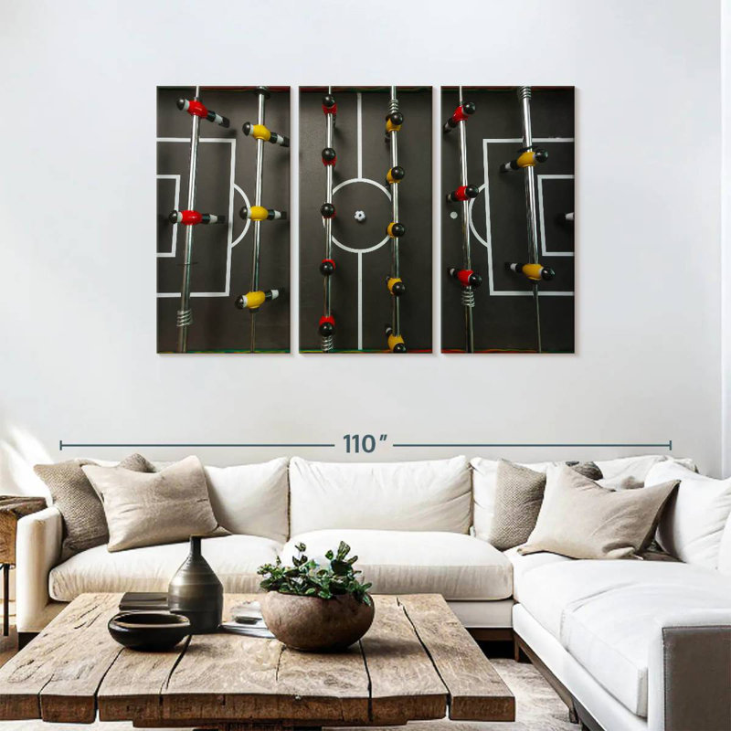 Senne Foosball Table Game, 48" H x 74" W