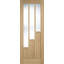 Coventry Glazed Unfinished Oak Internal Door-15756682-49835451