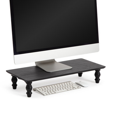 Bascum Solid Wood Monitor Stand