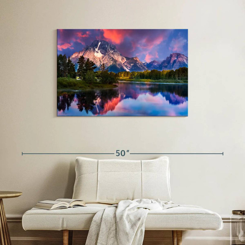 Alvord Oxbow Bend Sunrise Sky, H 26 po x l 39 po