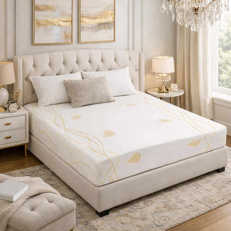 Sareer Ruby 10" Memory Foam Mattress, Single (3')