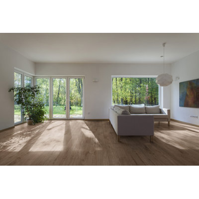 Carreau de mur et plancher aspect bois naturel en porcelaine 6 po x 24 po