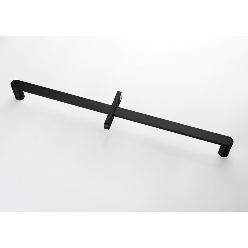 28-Inch Slide Bar Handheld Shower, 59-Inch Hose, Matte Black, Stainless Steel, Adjustable Shower Head For A Clean And Pleasant Bath With Hose Bar, Comfortable Showering Session