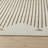 Rug Branch Zuri 5' x 7' (5'3" x 7'1") Beige/Brown Striped Indoor Area Rug, Contemporary, Low Pile, Stain-Resistant Carpet - Living Room, Bedroom, Dining Room, and Kitchen-1441934887