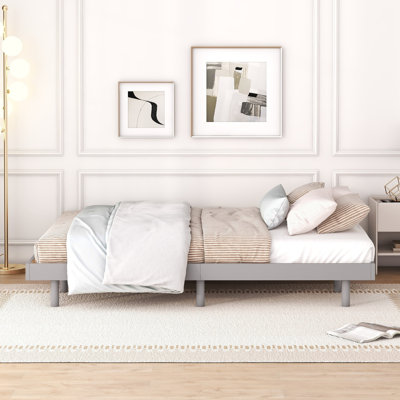 Design  Floating Platm Bed Frame