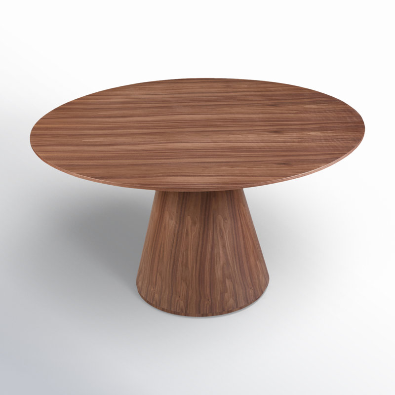 Otago Dining Table, Walnut, 29.5" H x 47" W x 47" L