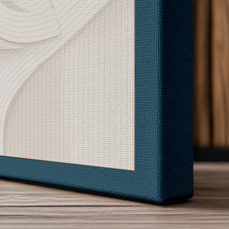Print, 30x20 - 76.2 x 50.8 cm, Teal Border
