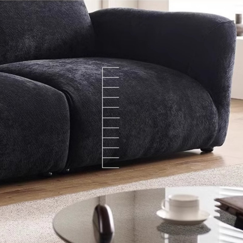 Petal-shaped Adjustable Chenille Fabric Sofa