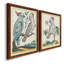 «Pastel Birds I», reproduction de photo sur toile 2 pièces-686423328-686423334