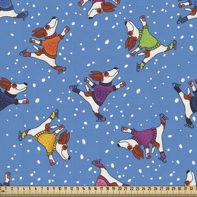 Tissu pour chiens Ambesonne, l 58 po x L 108 po