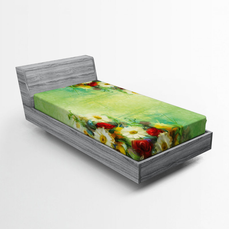 Microfiber Fitted Sheet, Twin Fitted Sheet