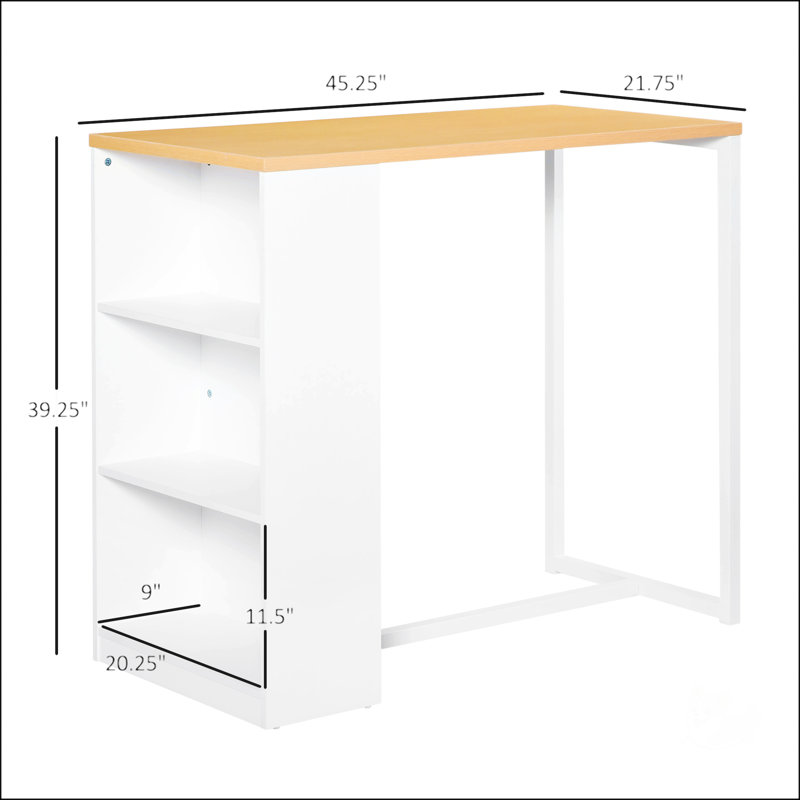 Modern Bar Table Counter Height Dining Table