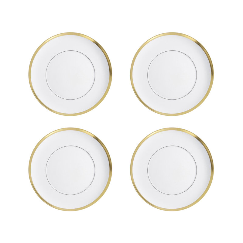 Domo Gold 11.1" Dinner Plate, Gold