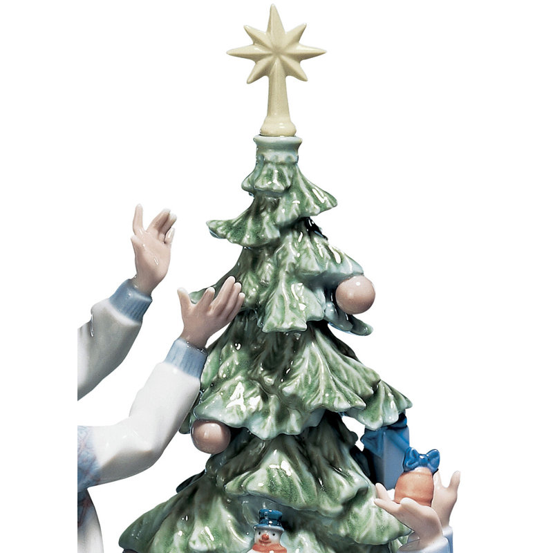 Trimming the Tree Figurine