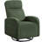Corduroy Swivel Glider Chair for Living Room-105686000