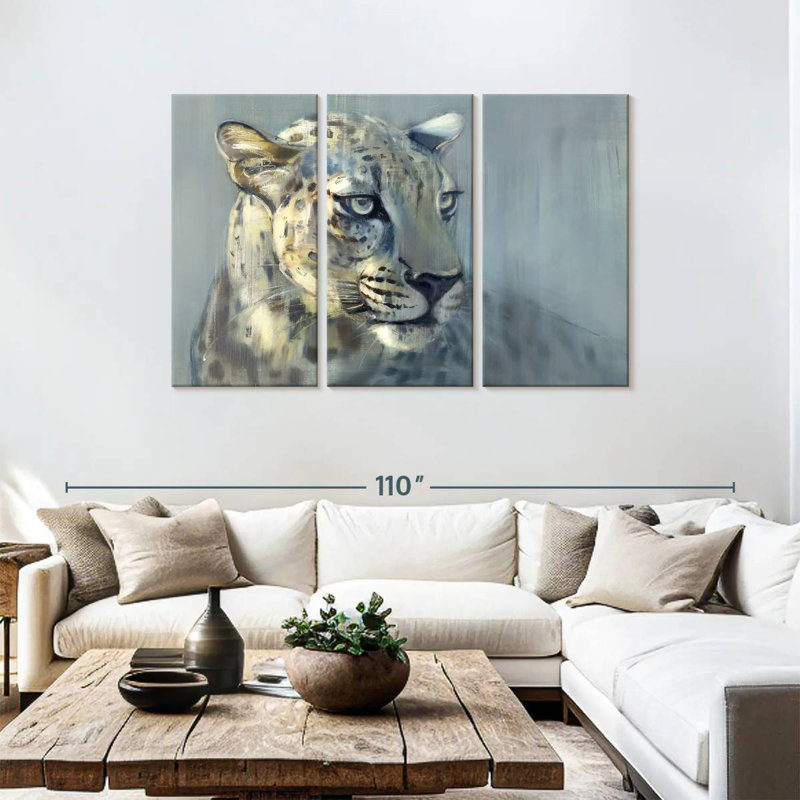 Brampt The Predator, 48" H x 74" W