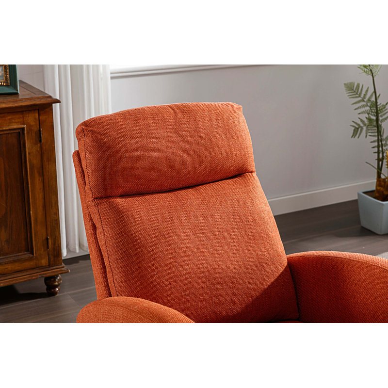 Chaise berçante Coinde, Orange