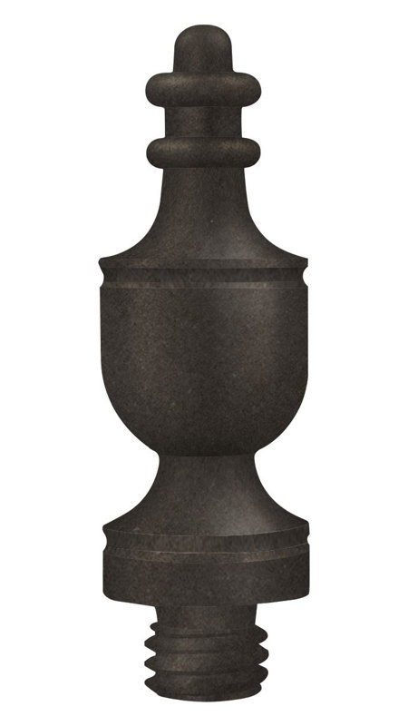 Embout de charnière central urn, Bronze foncé