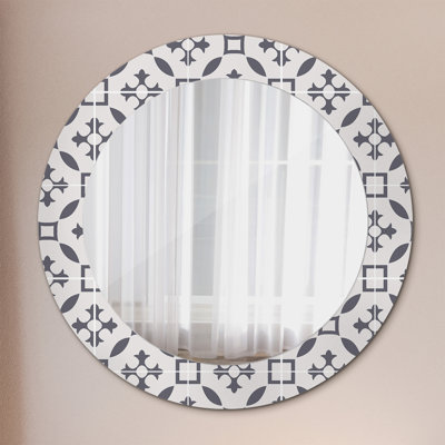 Huldar Glass Flat Wall Mirror