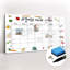 Magnetic Glass Dry Erase Board