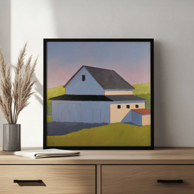 «Box Barn» par Carol Young, reproduction d'art