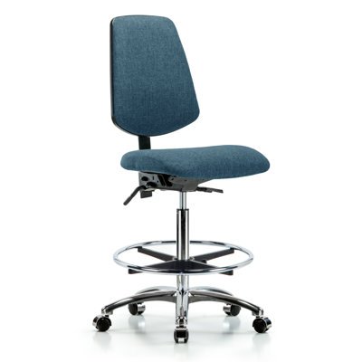Fauteuil en tissu chromé - siège inclinable FHBCH,