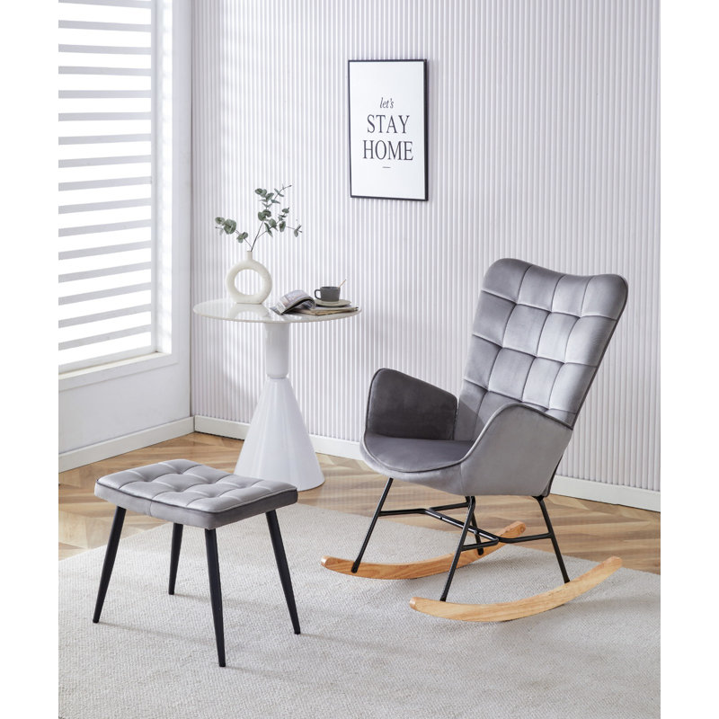 Odesza Metal Rocking Chair
