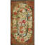 Antique Hooked American Wool Small Scatter Size 1890s Rug