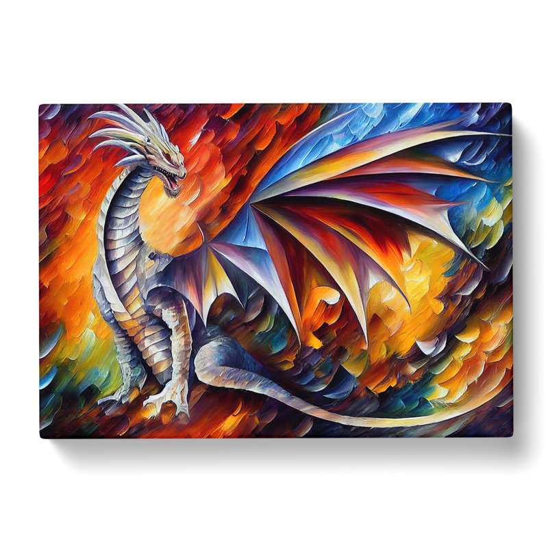 Dragon Art Vol.1 - Wrapped Canvas, 35cm H x 50cm W x 3cm D