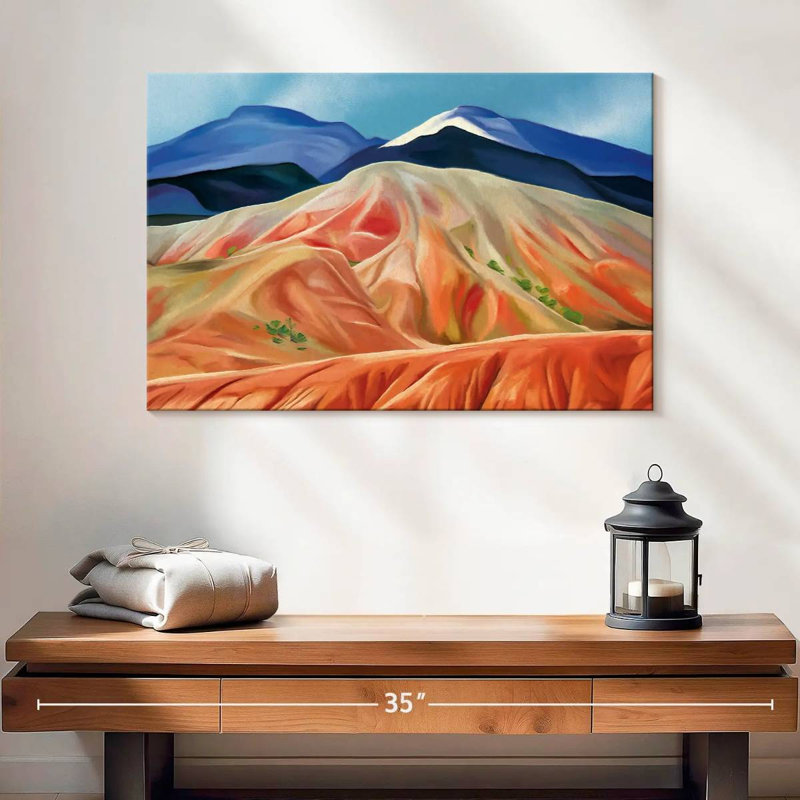 Mount Bogdo Peaks, 16" H x 24" W