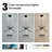 Mercer41 8-Light Aluminum Remote Control Dimmable LED Modern Sputnik Chandelier-1875925381