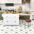 Multi-Functional Rolling Kitchen Island with Extendable Dining Table and Ample Storage-9641606